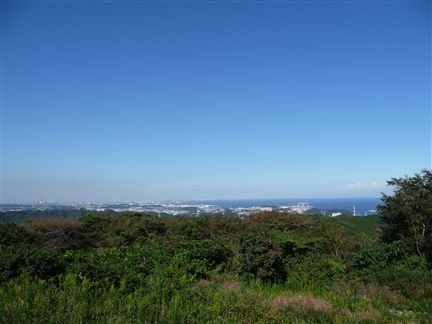 二子山から横浜方面